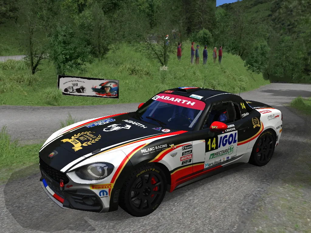 Fiat 124 Abarth Rally RGT